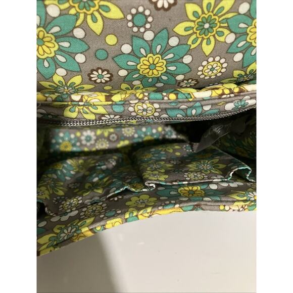 Vera Bradley Julia Lemon Parfait Crossbody Shoulder Bag, Turn Lock Closure, Sz M - Picture 11 of 14